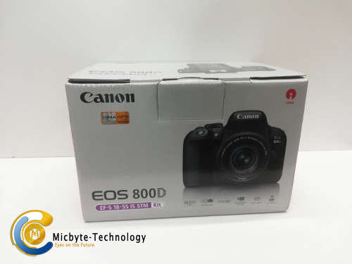 Canon EOS 800D DIGITAL SLR CAMERA KIT WITH 18-55MM IS STM LENS, 24.2 MP FULL HD | WIFI Canon EOS 800