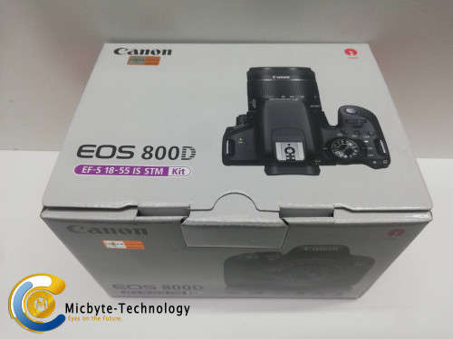 Canon EOS 800D DIGITAL SLR CAMERA KIT WITH 18-55MM IS STM LENS, 24.2 MP FULL HD | WIFI Canon EOS 800