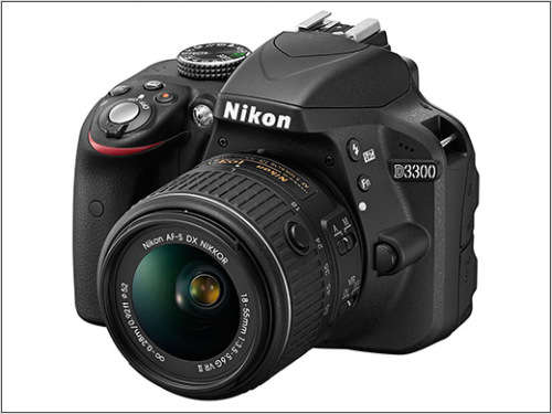 Nikon D3300 DSLR with 18-55mm DX VR Lens