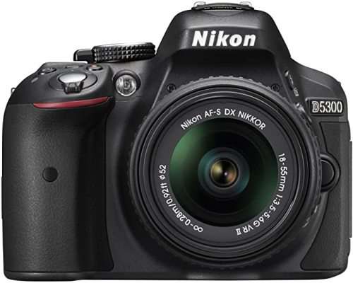 Nikon D5300 DSLR 24.2MP with 18-55mm DX VR Lens