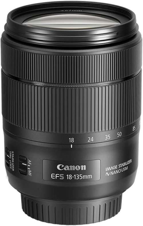Canon EF-S 18-135mm f/3.5-5.6 USM NANO Image Stabilizer Lens
