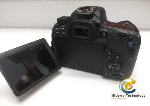 CANON EOS 77D DSLR CAMERA WITH CANON EF-S 18-55MM F/4-5.6 IS STM LENS