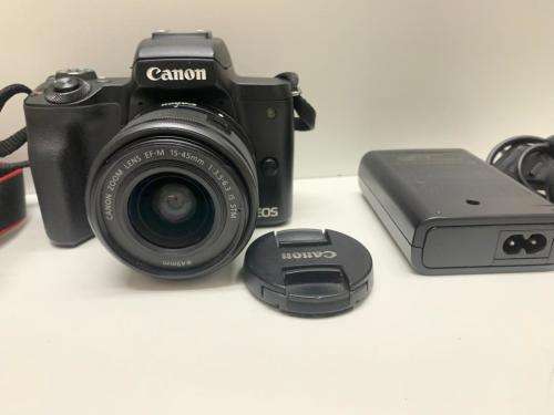CANON EOS M50 MIRRORLESS CAMERA WITH EF-M 15-45MM LENS