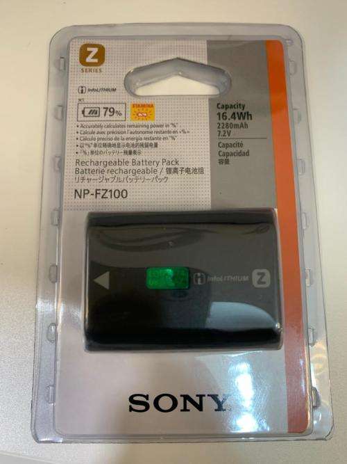 Sony NP-FZ100 Rechargeable Lithium-Ion Battery 2280mAh