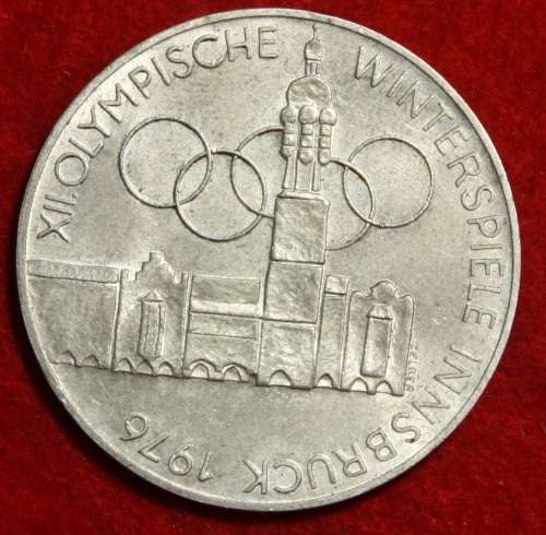1974(2927) Austria 100 Shilling (Silver 64%)