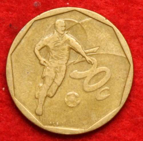 2002 Soccer 50c cents