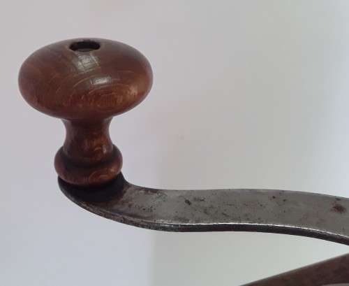 A vintage French `Peugeot Freres` coffee grinder / mill.
