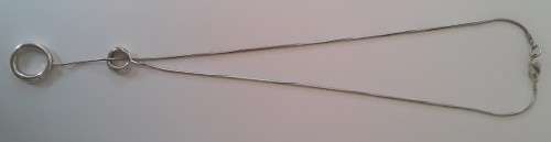 A vintage Tiffany and Co. sterling silver Sevillana lariat necklace by Elsa Peretti.  Wow!