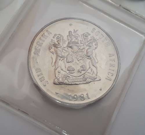 RSA - SA Mint uncirculated coin set. 1981