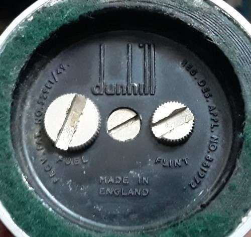 Rare vintage Dunhill tankard table lighter. Mid-century.