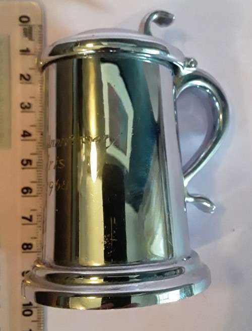 Rare vintage Dunhill tankard table lighter. Mid-century.