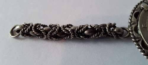 USA 1971 Kennedy Half Dollar pendant.