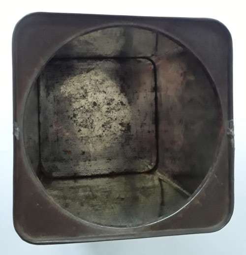 Vintage 1952 Jan Van Riebeeck Souvenir Tercentenary Coffee Tin. H : 20,5cm.