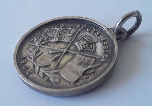 Boer War 1900 Buller, French, Baden-Powell Silver Medallion (miniature).