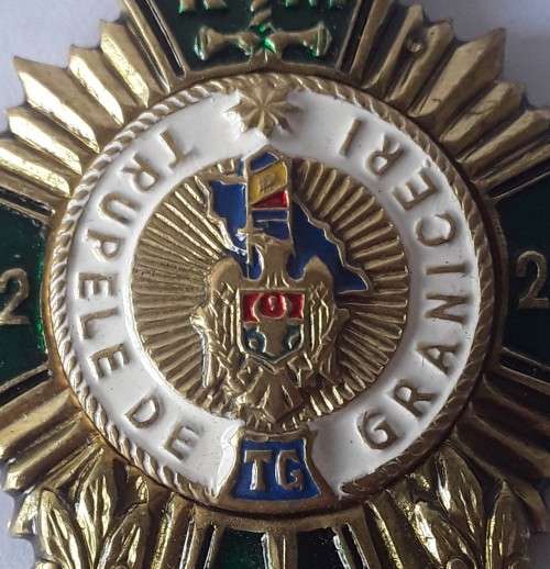 Moldova `10 Years of the Border Troops` Service Award Medal.