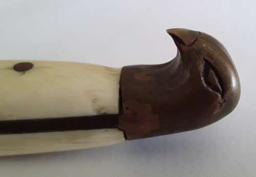 Rare custom-made Nazi SS trench dagger with scabbard.  Possible SA connection.  See description.