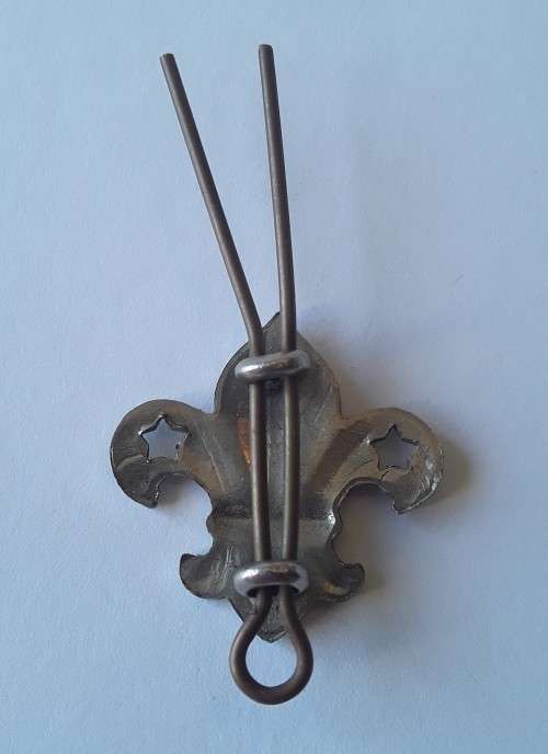 Vintage Boy Scouts Fleur De Lis Badge. Lugs Intact.