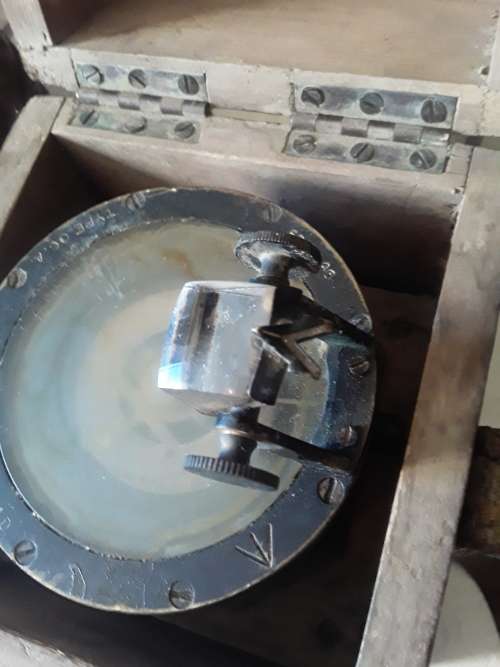 WW2 RAF Type 06A Hand-Bearing Compass In Original Case.