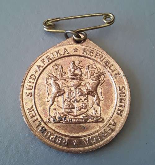 1961 Republic Of South Africa Medallion.