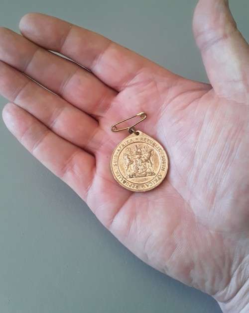1961 Republic Of South Africa Medallion.
