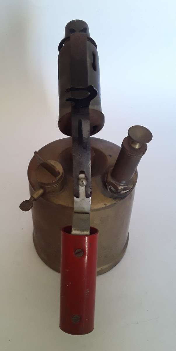 Vintage Brass `Pamus` 2 Pint Blow Torch.