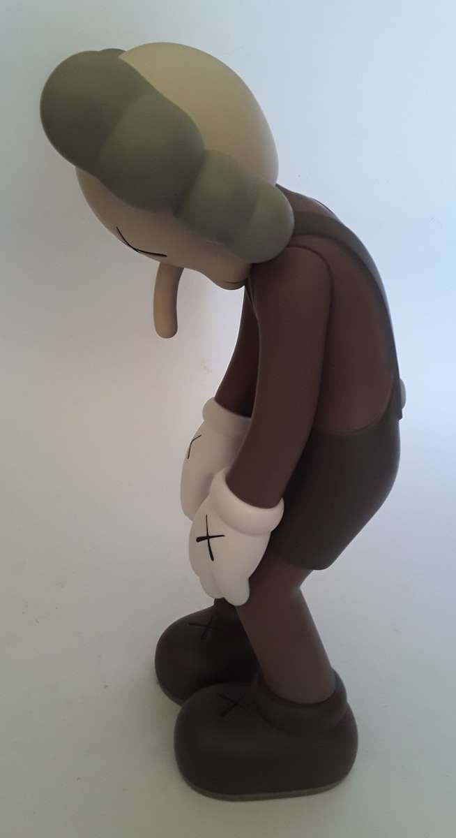 `Reserved`. KAWS Limited Edition `Small Lie Companion` Vinyl Pop Art Sculpture.