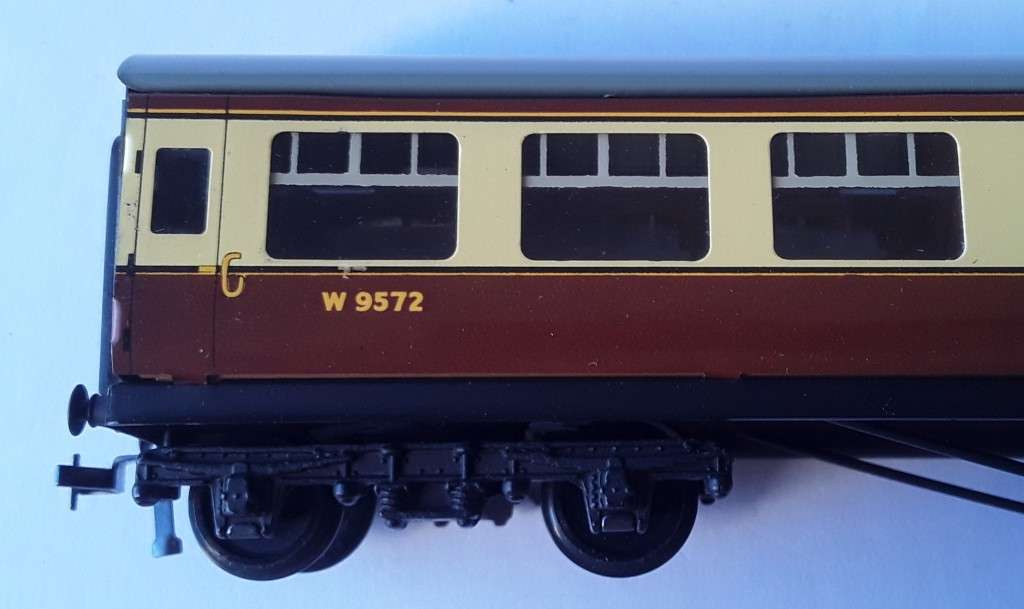 Hornby Dublo D20 Restaurant Car, BR WR. No : 32096. Mint in box.