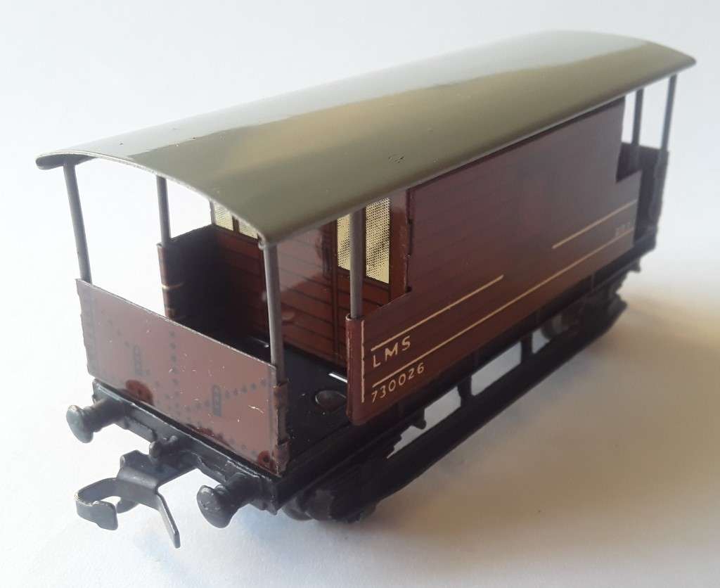 Hornby Dublo D1 Goods Brake Van. LMS. No : 32045. Mint in box.