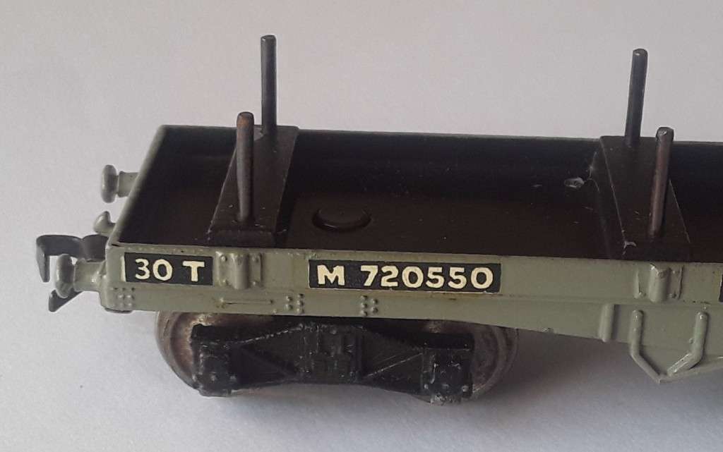 Hornby Dublo D1 Bogie Bolster Wagon, BR. No : 32051. Mint in box.