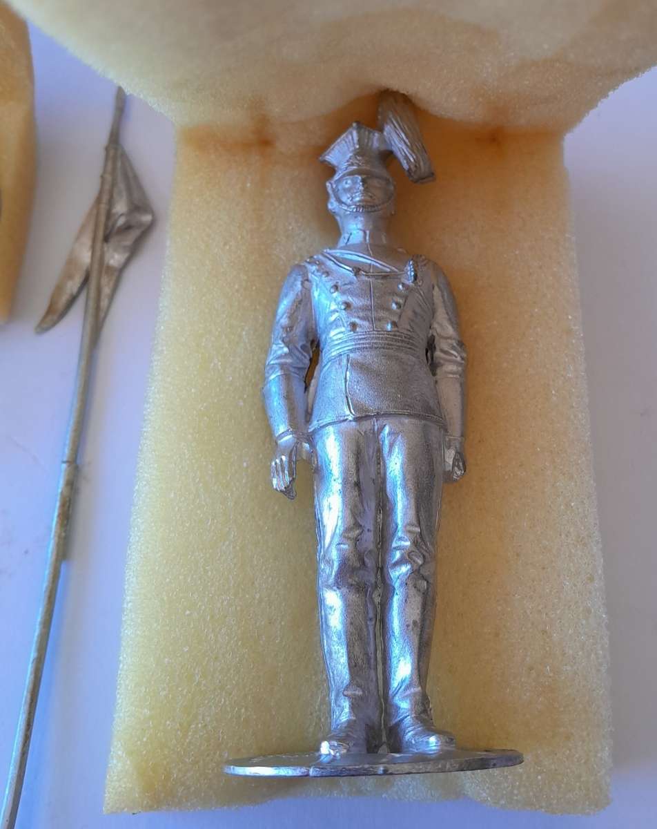 Vintage Stadden Collection Metal Model Kit. 5th (Royal Irish) Lancers Trooper, 1908 Guard Order.