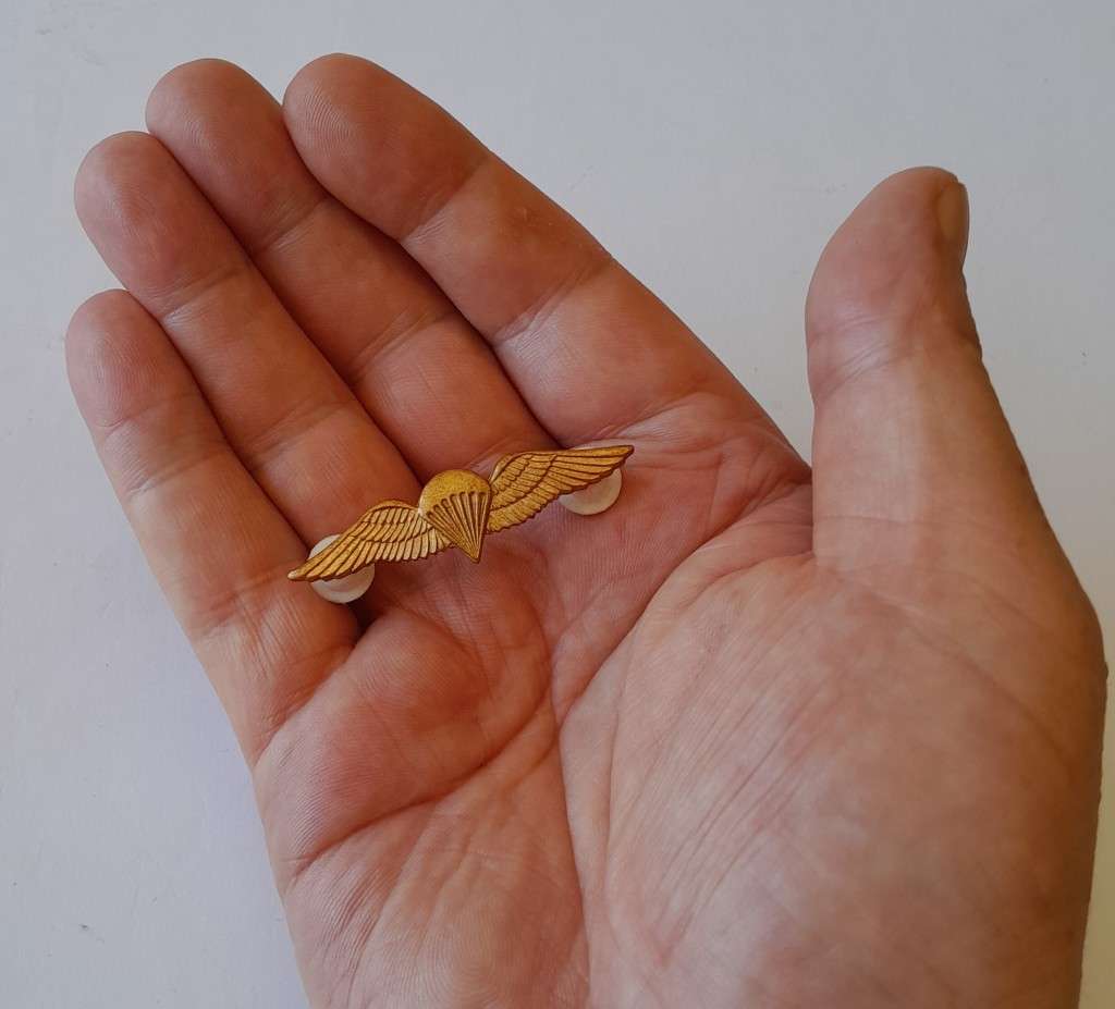 SADF Paratrooper Mess Dress Wings. Pins Intact.