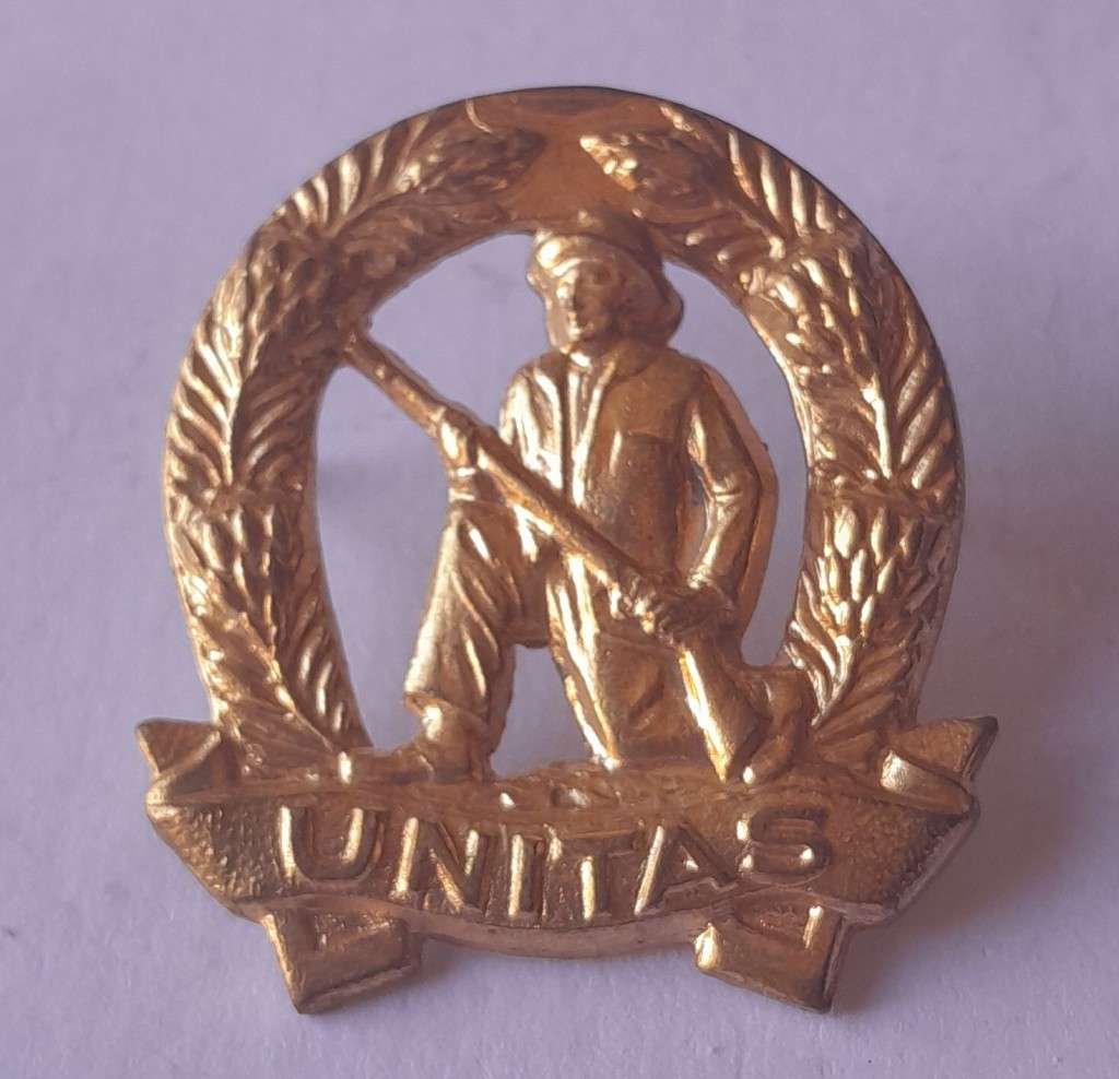 Lot of 3 x SADF Commando Collar Badges. Pins Intact.