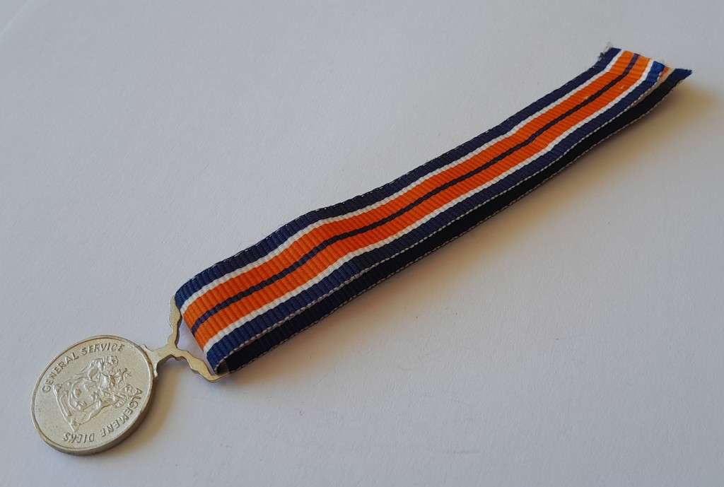 SADF General Service Miniature Medal.