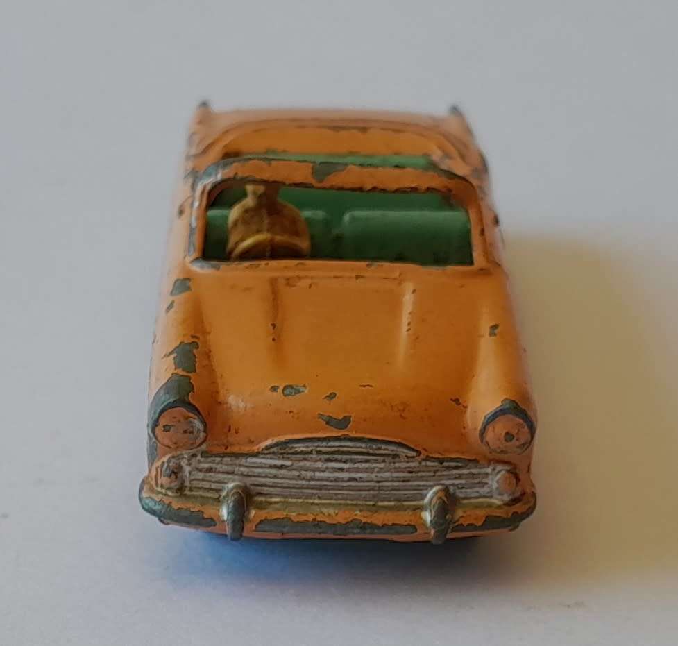 Lesney Matchbox `Ford Zodiac Convertible (No 39)`. 1957-1961.