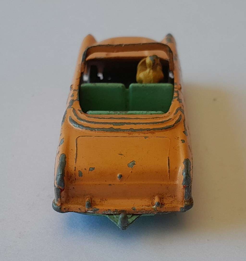Lesney Matchbox `Ford Zodiac Convertible (No 39)`. 1957-1961.