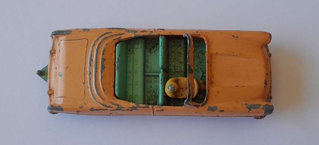 Lesney Matchbox `Ford Zodiac Convertible (No 39)`. 1957-1961.