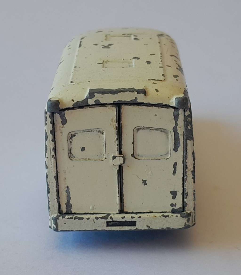 Lesney Matchbox `Lomas Ambulance (No 14)`. 1962-1967. Opening Rear Doors.