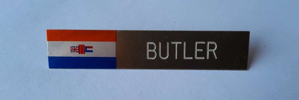 Pre-1994 SADF Name Tag.
