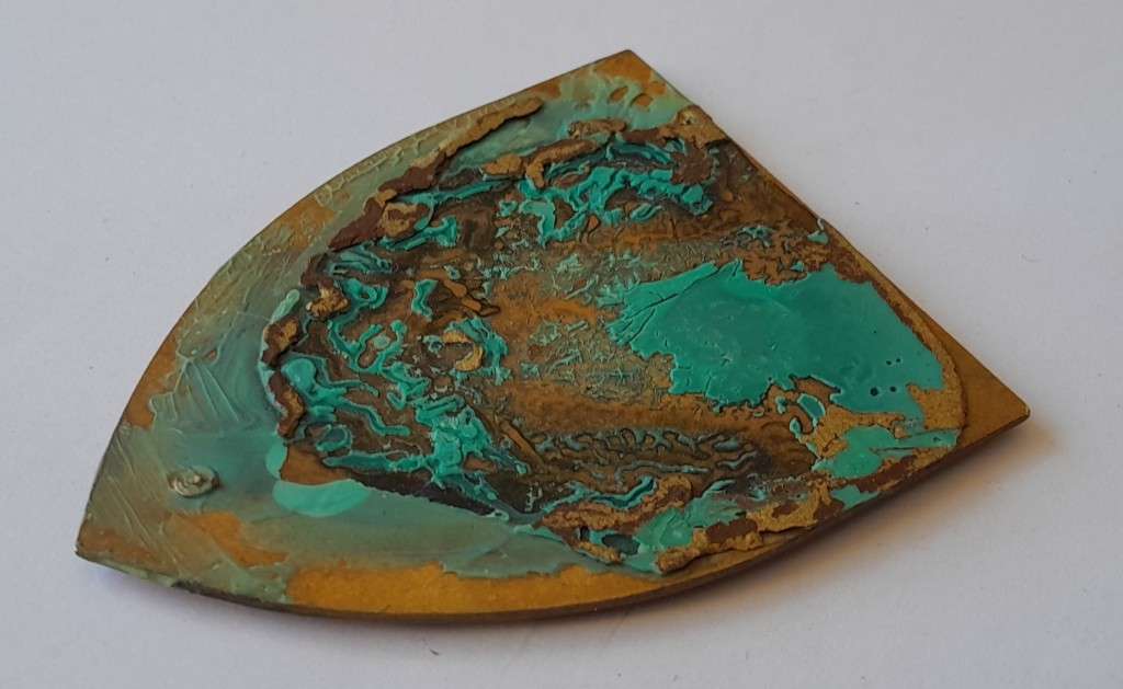 SADF First City / Chief Makhanda Regiment Shoulder Flash. No Pins.