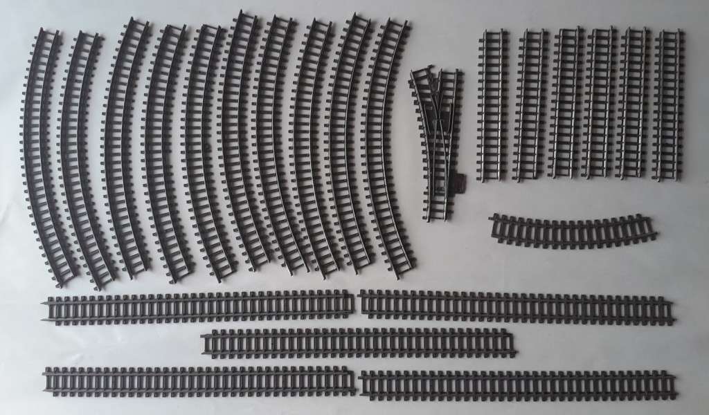 Tri-ang Steel Rail Railway Tracks Collection (23 Pieces).