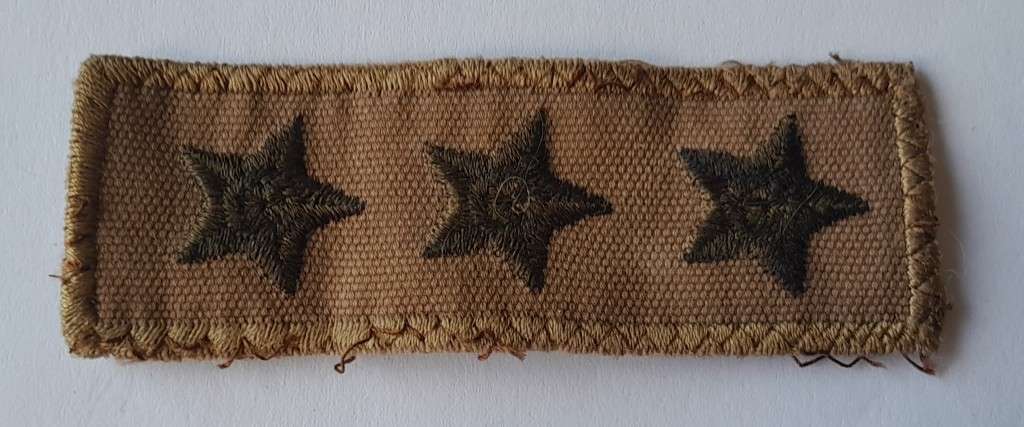 Early SA Army Captain`s Rank Badge.