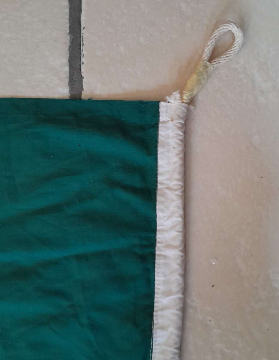 Vintage Full-Sized Double-Sided Rhodesian Flag. 191 x 85 cm.