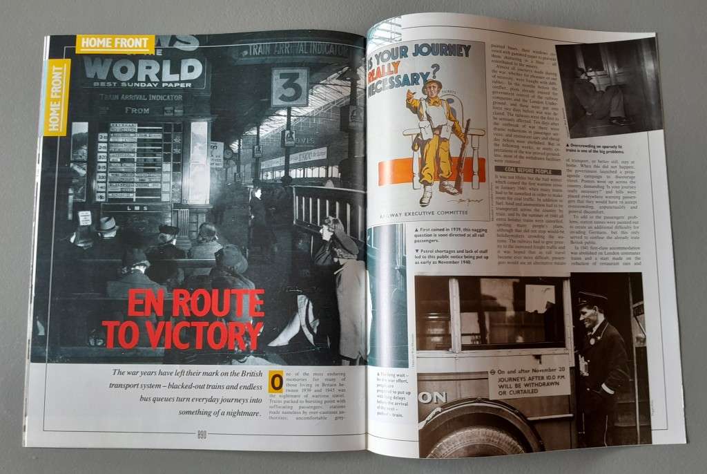WW2 "Images Of War" Issue 32 (South Of France) With Campaign Map And Newspaper Copy.