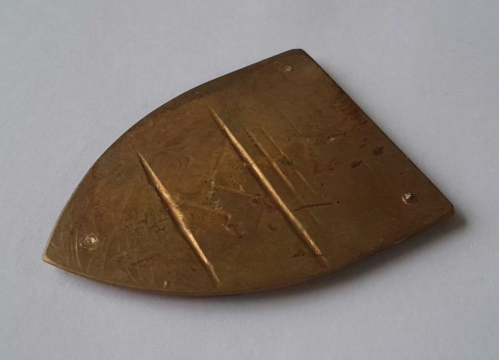 SADF 2 South African Infantry (2 SAI) Battalion Shoulder Flash.  No Pins.