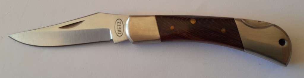 Vintage Dietz Folding Pocket Knife.  15.5cm.