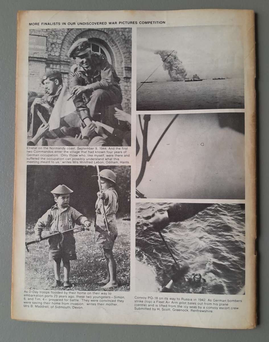 Vintage Purnell's "History Of The Second World War".  Guadalcanal to Bougainville.