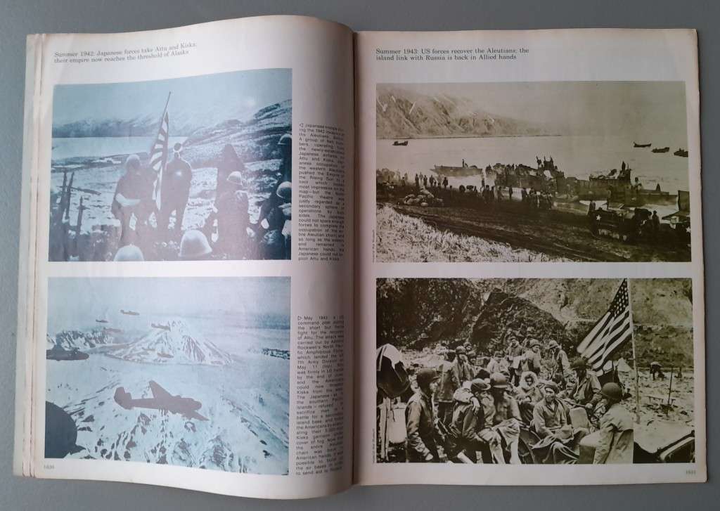 Vintage Purnell's "History Of The Second World War".  Guadalcanal to Bougainville.