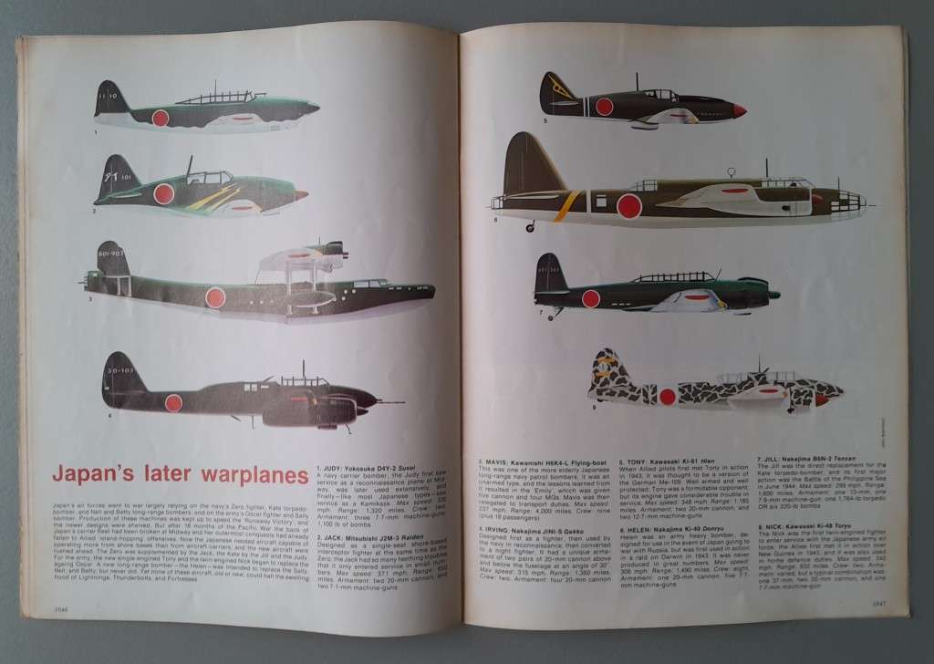 Vintage Purnell's "History Of The Second World War".  Guadalcanal to Bougainville.