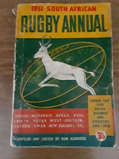 1950`s South African Rugby Annual Pack