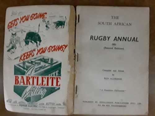 1950`s South African Rugby Annual Pack